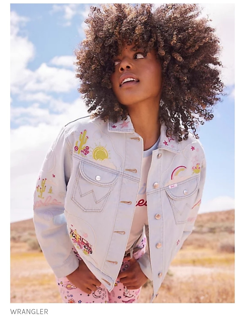 Wrangler X Barbie Denim Jacket XXL